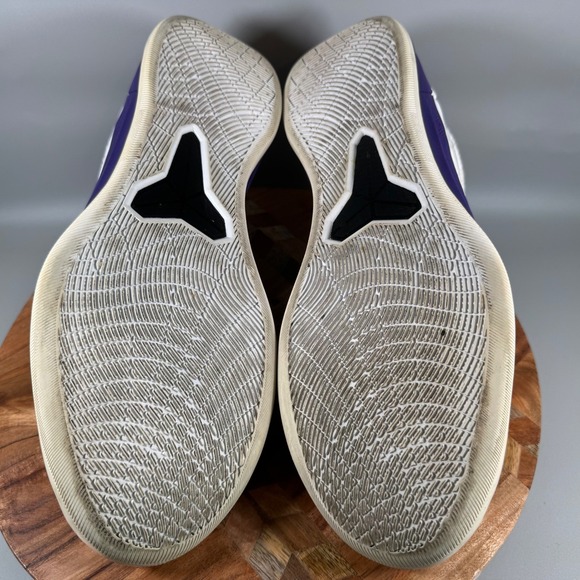 Nike Kobe AD Mid White Court Purple Basketball Shoes 942521-118 Mens Size 13.5 main image 6